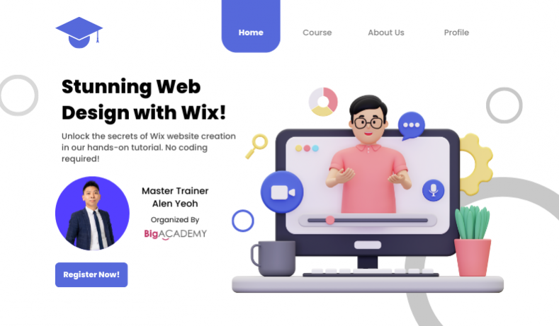 Stunning Web Design with Wix!