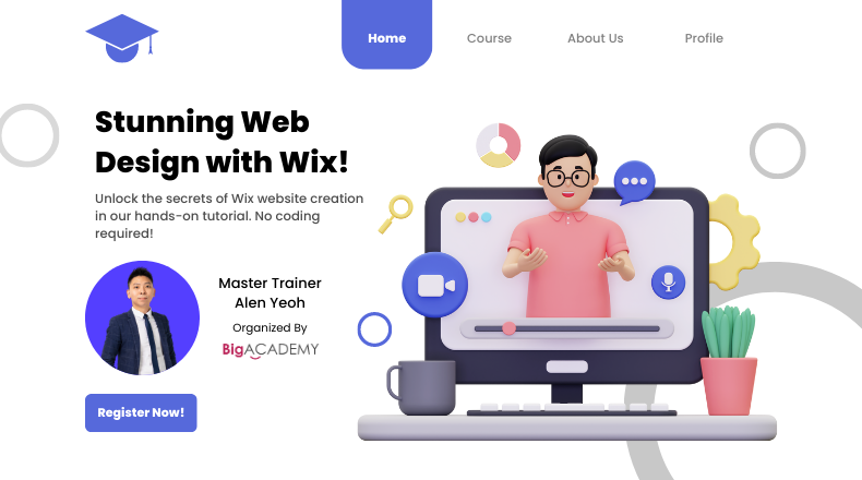 Stunning Web Design with Wix!